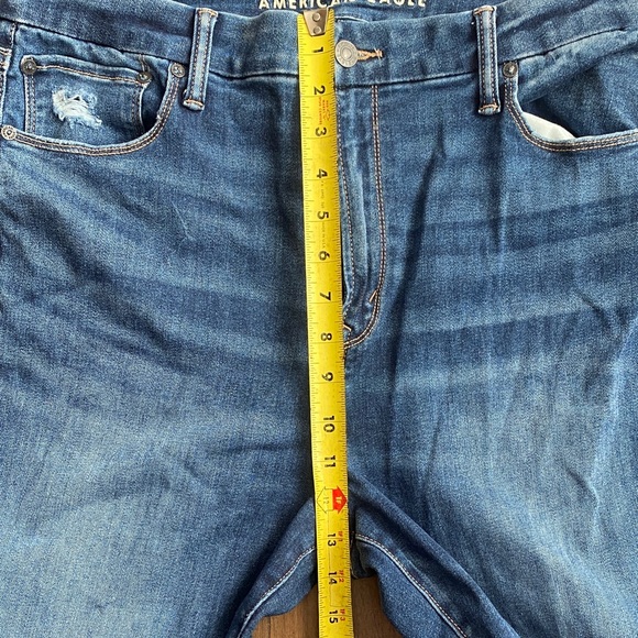 American Eagle Outfitters Women's Jeggings in Medium Blue - Picture 6 of 12